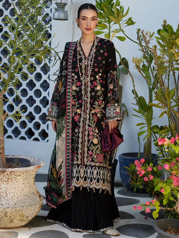 Faiza Saqlain Luxury Lawn - Merle